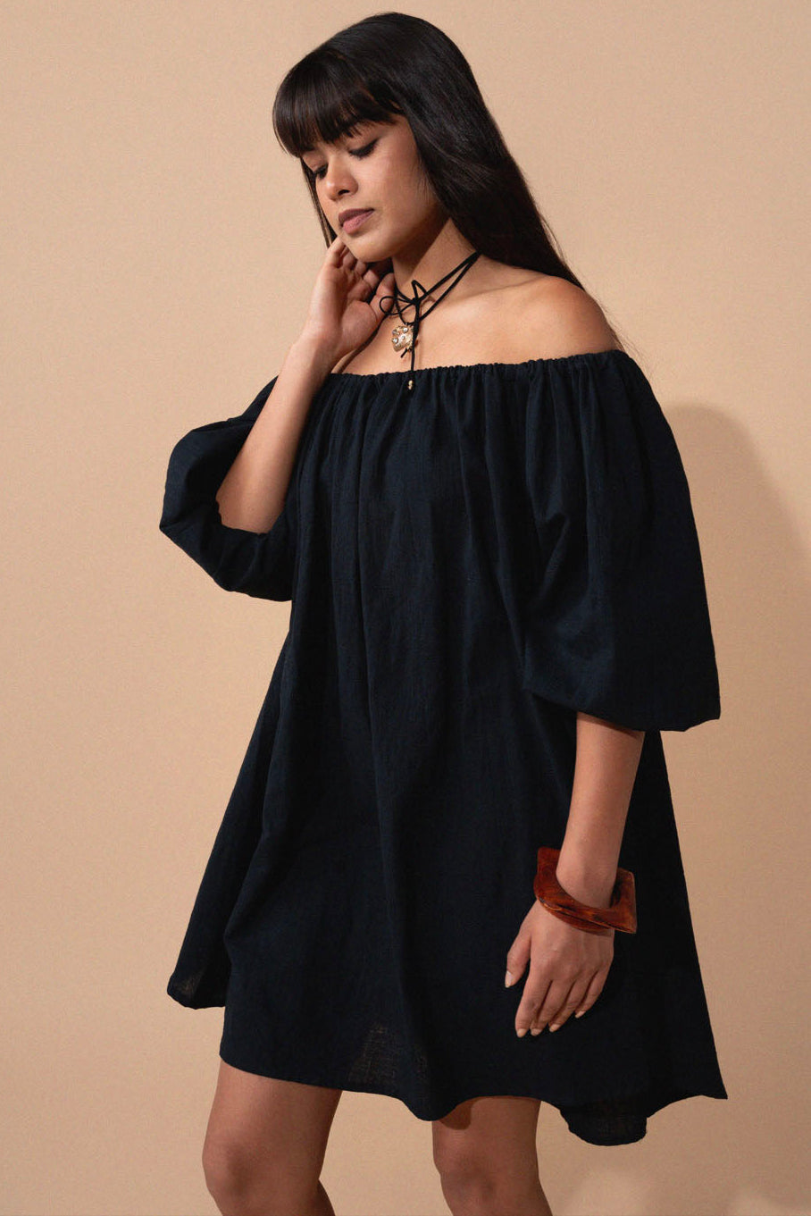 The Picnic Dress in Black