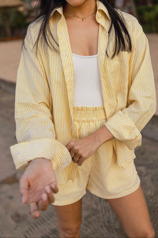 Yellow Stripe Shirt